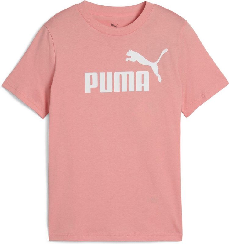 PUMA ESS No 1 Logo Tee G Meisjes sportshirt - Pink Fruit