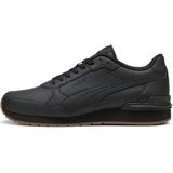 PUMA - Retro Style Sneakers - Zwart - Leer