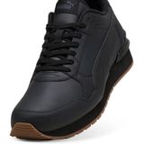 PUMA - Retro Style Sneakers - Zwart - Leer