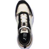 PUMA - Cassia Snake Chic Sneakers - Zwart/Grijs - Synthetisch - Rubberzool