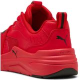 Puma - Veterschoenen - Puma Red - Textiel - SOFTFOAM+