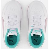 PUMA Carina Street PS Kindersneakers, wit/paars-roze, maat 45, PUMA roze, wit, paars, aquatisch, maat 45, Puma Aquatisch paars wit roze, 30 EU