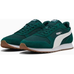PUMA - ST MILER - Sneakers - Wit - Bovenwerk van Mesh - Overlays van Suède