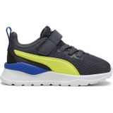 Puma - Anzarun Lite - Sneakers - Zwart/Geel/Blauw - Mesh/Synthetisch