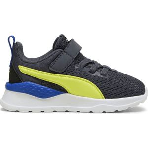 Puma - Anzarun Lite - Sneakers - Zwart/Geel/Blauw - Mesh/Synthetisch