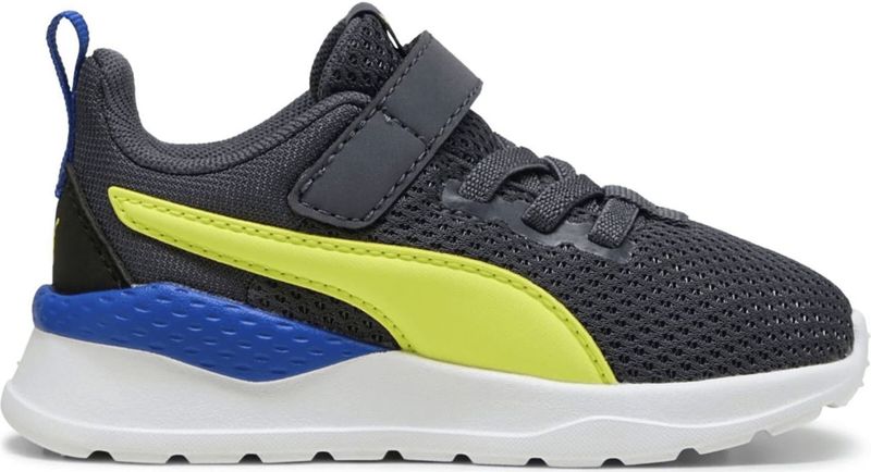 Puma - Anzarun Lite - Sneakers - Zwart/Geel/Blauw - Mesh/Synthetisch
