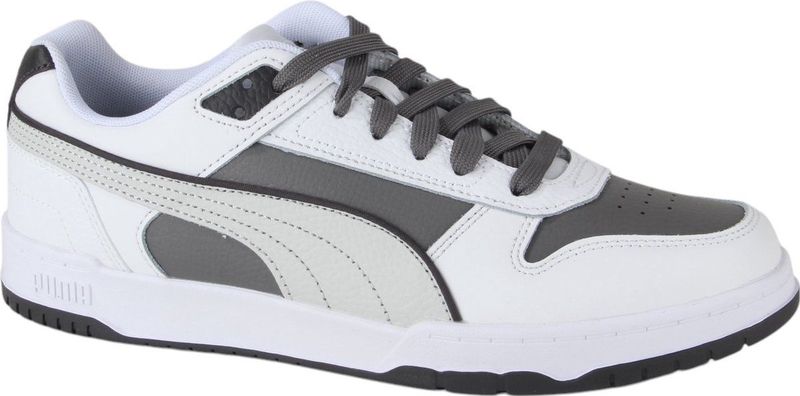 PUMA RBD Game Low Sneaker - Cool Donkergrijs - Gerecycled Materiaal - Rubberen Zool