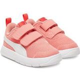 PUMA Unisex Baby COURTFLEX V3 MESH INF Sneaker, roze fruit wit-perzik vorst, 4 UK kind, Roze Fruit PUMA Witte Perzik Frost, 20 EU