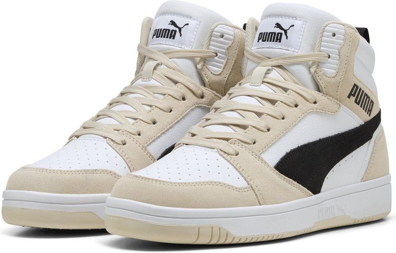 PUMA - Rebound v6 SD - Sneakers - Alpine Snow-PUMA Black-PUMA White