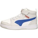 PUMA Rebound V6 Mid AC+ PS Sneakers - PUMA White-Vivid Blue-Feather Gray