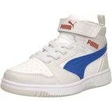 PUMA Rebound V6 Mid AC+ PS Sneakers - PUMA White-Vivid Blue-Feather Gray