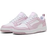 PUMA - Rebound V6 Low - Sneakers - Roze/Wit - Gerecycled Materiaal