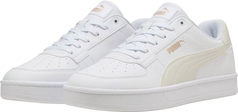 PUMA - Caven 2.0 Sneakers - Grijs/Wit/Goud - Gerecycled Materiaal