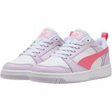 Puma - Rebound V6 Lo J - Sneakers - Zwart - Synthetisch/Textiel