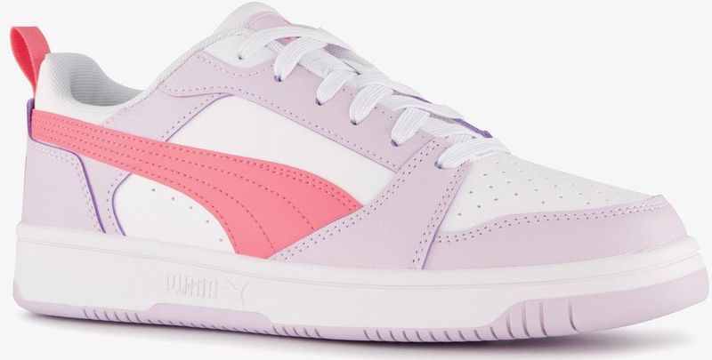 Puma - Rebound V6 Lo J - Sneakers - Zwart - Synthetisch/Textiel