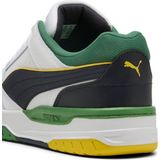 PUMA - Rebound Retro - Sneakers - PUMA White-Archive Green-New Navy - Synthetisch