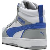 PUMA - Rebound v6 - Sneakers - Cool Mid Gray-Vivid Blue-PUMA White - Synthetisch Bovenwerk