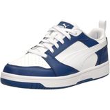 Puma - Rebound V6 Low - Sneakers - Zwart - Imitatieleer - SoftFoam+ Voetbed