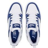 Puma - Rebound V6 Low - Lage Sneakers - Zwart - Imitatieleer - Zacht Textiel