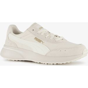 Puma R78 Glance Dames Sneakers Beige Wit - Uitneembare Zool