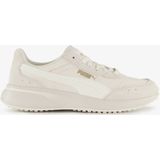 Puma R78 Glance Dames Sneakers Beige Wit - Uitneembare Zool