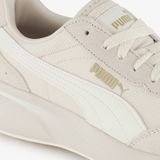 Puma R78 Glance Dames Sneakers Beige Wit - Uitneembare Zool