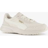 Puma R78 Glance Dames Sneakers Beige Wit - Uitneembare Zool