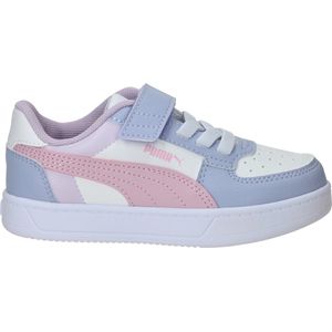 Puma Caven 2.0 Block AC+ Sneaker Kinder 14 - port/alpine snow/puma white 33 für Kinder, blau, Gr. 32 ½ EU