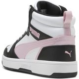 PUMA - Rebound Sneakers - Roze/Zwart/Wit - Synthetisch Bovenwerk