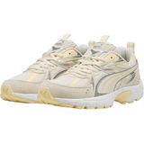 Puma - Milenio Tech - Sneakers - Ecru/Zilver - Suède