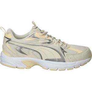 Puma - Milenio Tech - Sneakers - Ecru/Zilver - Suède