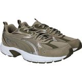 Puma - Milenio Tech - Sneakers - Kaki/Zilver - Suède