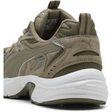 Puma - Milenio Tech - Sneakers - Kaki/Zilver - Suède