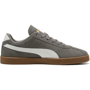 Puma Club II - Sneakers - Grijs - Wit - Goud - Suède - Synthetisch