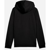 Puma - Logo Hoodie - Meisjes - Zwart - French Terry - Comfortabel