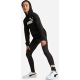 Puma - Logo Hoodie - Meisjes - Zwart - French Terry - Comfortabel