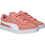 Puma Club II Sneakers - Roze - Wit - Synthetisch Materiaal - Textiel - Rubber