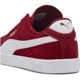 Puma - Club II - Sneakers - Donkerrood/Wit - Bovenwerk van Suède
