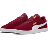 Puma - Club II - Sneakers - Donkerrood/Wit - Bovenwerk van Suède