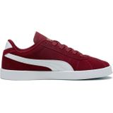 Puma - Club II - Sneakers - Donkerrood/Wit - Bovenwerk van Suède