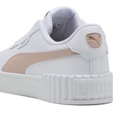 PUMA Carina 3.0 Sneakers - PUMA White-Rose Quartz - Leer en Gemengd Materiaal