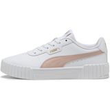PUMA Carina 3.0 Sneakers - PUMA White-Rose Quartz - Leer en Gemengd Materiaal