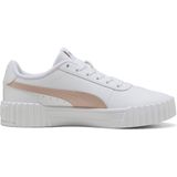 PUMA Carina 3.0 Sneakers - PUMA White-Rose Quartz - Leer en Gemengd Materiaal