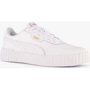 PUMA - Carina 3.0 - Tennisschoenen - Wit - Leer/Gemengd Materiaal