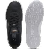 PUMA Carina 3.0 Sneakers - PUMA Black-PUMA White-PUMA Gold - Gerecycled Materiaal