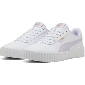PUMA Carina 3.0 Sneakers - PUMA White-Lilac Frost - Gerecycled Materiaal