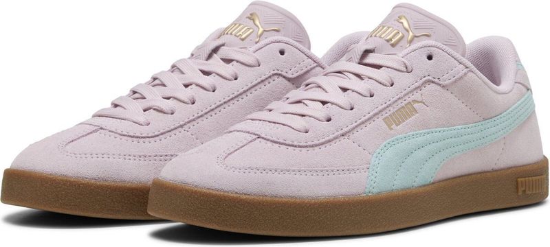 Puma - Club II Era - Sneakers - Roze/Lichtblauw/Gum - Suède