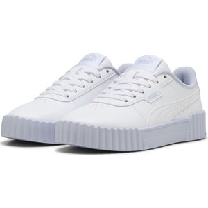 PUMA Carina 3.0 Cutie Jr Sneakers - PUMA White-Cool Weather - Synthetisch Bovenwerk