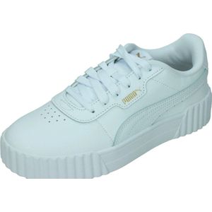 Puma - Carina 3.0 - Sneakers - Wit/Goud - Synthetisch Bovenwerk