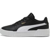 PUMA - Carina 3.0 Sneakers - Zwart/Wit/Goud - Synthetisch Bovenwerk
